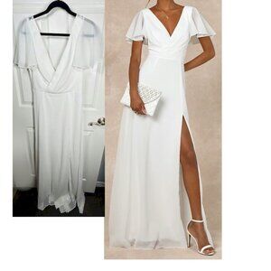 Elegant White Maxi Dress